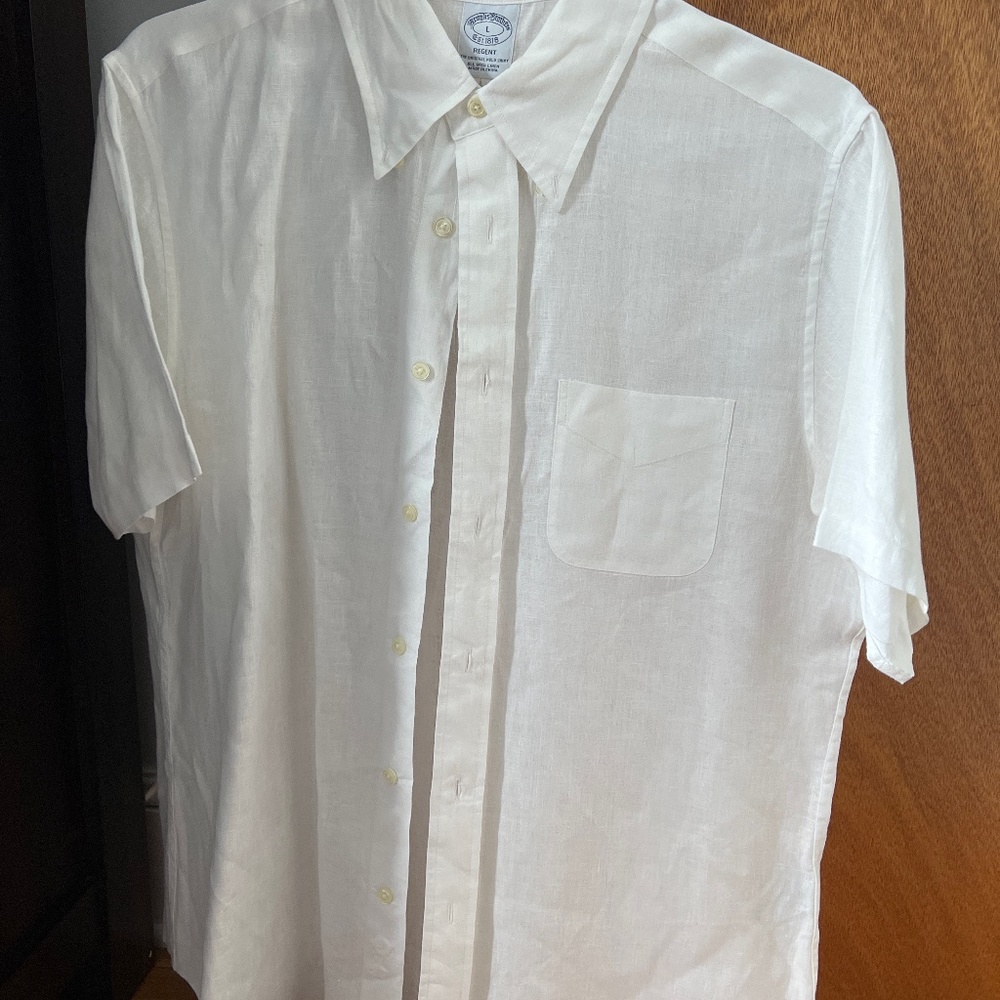 Brooks brothers short sleeve button down